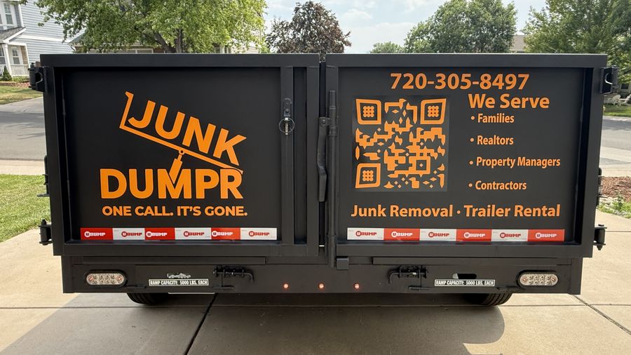 A recent Junk Dumpr pickup in the south Denver metro